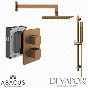 Abacus Shower Pack 2 Square Brushed Bronze TBKT-25-2872 Spare Parts