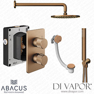 Abacus Shower Pack 6 Iso Pro Brushed Bronze TBKT-25-2896 Spare Parts