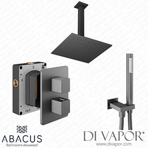 Abacus Shower Pack 4 Square Matt Anthracite TBKT-25-8674 Spare Parts