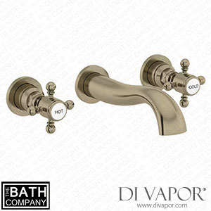 The Bath Co. TBTP002 Dalston Antique Bronze Wall Mounted Basin Mixer Tap Spare Parts