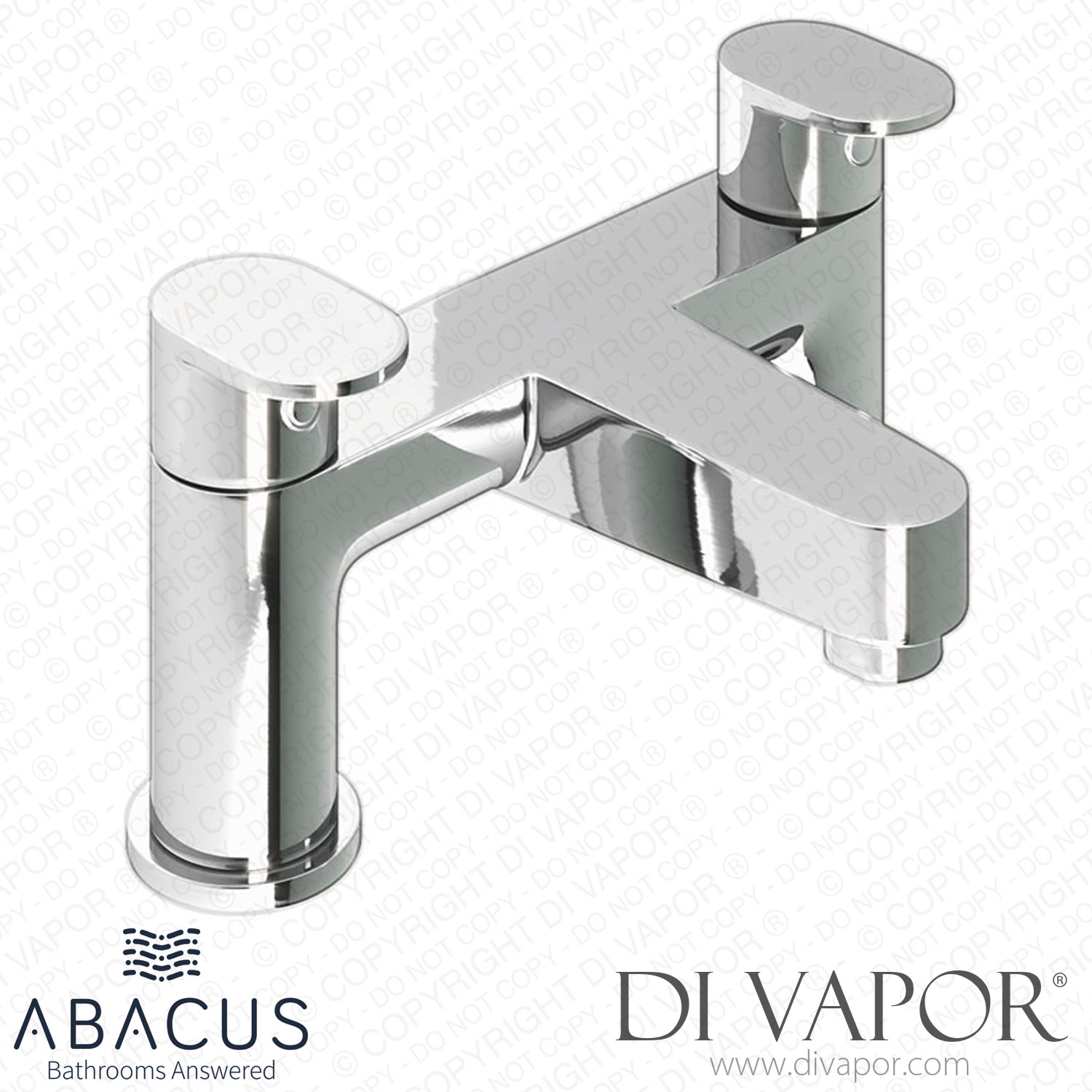 Abacus TBTS-052-2130 Ki Chrome Bath Filler Tap Spare Parts