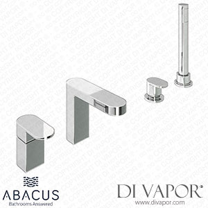 Abacus TBTS-052-3204 Ki Chrome 4 Hole Bath Shower Mixer Tap Spare Parts