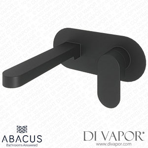 Abacus TBTS-055-1602 Ki Matt Black Wall Mounted Basin Mixer Tap Spare Parts