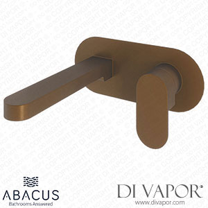 Abacus TBTS-058-1602 Ki Brushed Bronze Wall Mounted Basin Mixer Tap Spare Parts