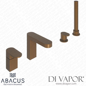 Abacus TBTS-058-3204 Ki Brushed Bronze 4 Hole Bath Shower Mixer Tap Spare Parts