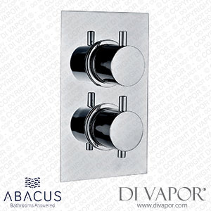 Abacus Bathroom Emotion Round Thermo Shower Mixer (2 Outlet) Chrome (TBTS-06-2244) Spare Parts