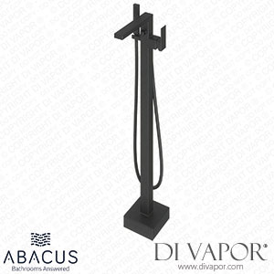 Abacus TBTS-265-3602 Plan Matt Black Floor Standing Bath Shower Mixer Tap Spare Parts