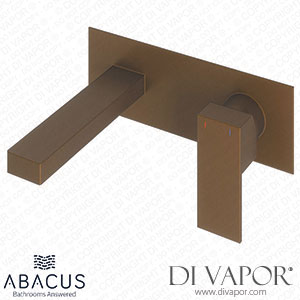 Abacus TBTS-268-1602 Plan Brushed Bronze Wall Mounted Basin Mixer Tap Spare Parts