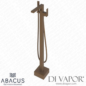 Abacus TBTS-268-3602 Plan Brushed Bronze Floor Standing Bath Shower Mixer Tap Spare Parts