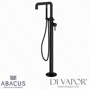 Abacus TBTS-445-3602 Iso Pro Matt Black Floor Standing Bath Shower Mixer Tap Spare Parts