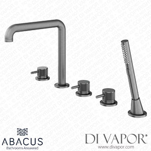 Abacus TBTS-446-3222 Iso Pro Deck Mounted 5Th Bath Shower Mixer Matt Anthracite Spare Parts