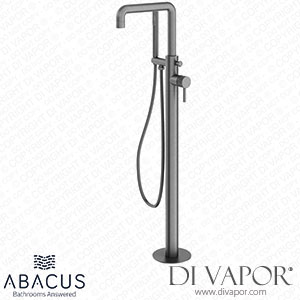 Abacus TBTS-446-3602 Iso Pro Freestanding Bath Shower Mixer Matt Anthracite Spare Parts