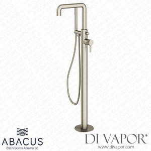 Abacus TBTS-447-3602 Iso Pro Freestanding Bath Shower Mixer Brushed Nickel Spare Parts