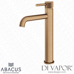 Abacus TBTS-448-1402 Iso Pro Brushed Bronze Tall Mono Basin Mixer Tap Spare Parts