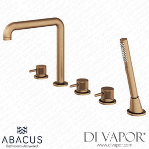 Abacus TBTS-448-3222 Iso Pro 5Th Bath Shower Mixer Brushed Bronze Spare Parts