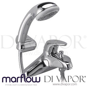 Marflow TC305K1S Trident Bath Shower Mixer with Single Flow Hand Shower Low Pressure CD Spare Parts