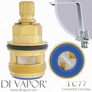 CDA TC77 Contemporary Slant Monobloc Hot Cartridge Compatible Spare