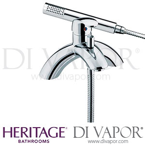 Heritage Caprieze Bridge Bath Shower Mixer Spare Parts