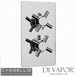 Cassellie TCCV03-A Twin Crosshead Concealed Thermostatic Shower Valve Spare Parts