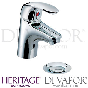 Heritage Caprieze Basin Mixer Tap Pop-Up Waste Spare Parts