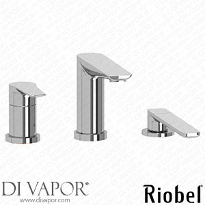 Riobel TDJ10 Dee-J 3-Piece Deck-Mount Tub Filler with Hand Shower Trim Spare Parts