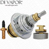 Thermostatic Cartridge for Dual Control Thermostatic Shower Valve