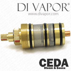 Ceda Steam Shower Thermostatic Cartridge Replacement (Screw in)