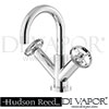 Hudson Reed Revolution Mono Basin Mixer Tap With Waste Spare Parts