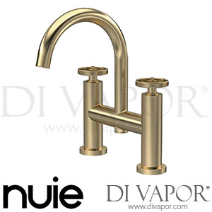 Hudson Reed TIW853 Revolution Brushed Brass Industrial Bath Filler Spare Parts