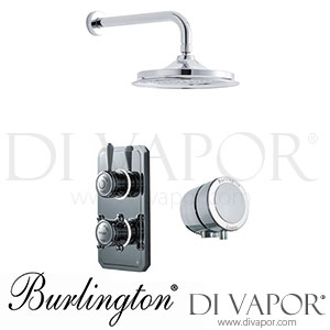 Burlington TK4M Classic 1910 Dual Outlet Bath Shower Set Spare Parts