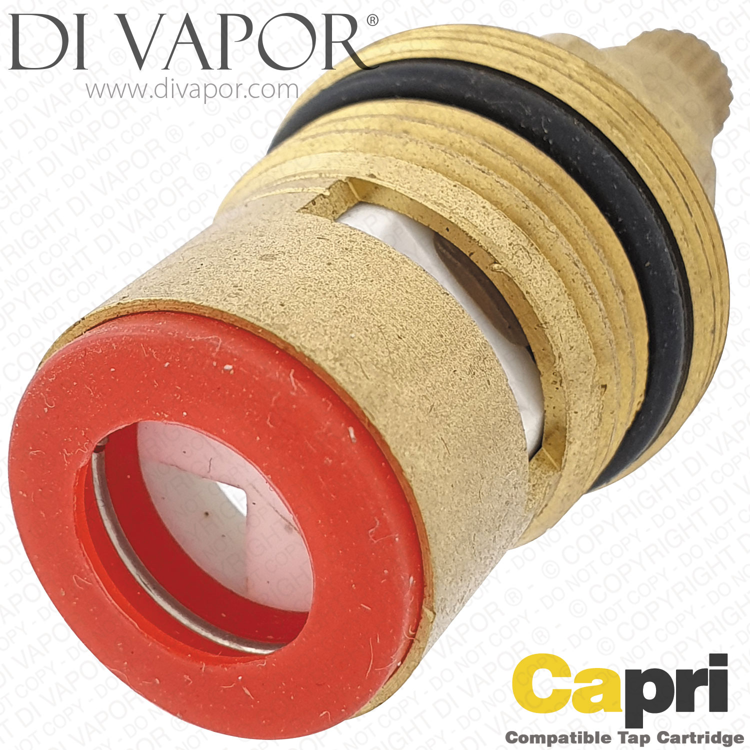 Tre Mercati Capri Pillar Hot Tap Cartridge Compatible Spare - TMC6998