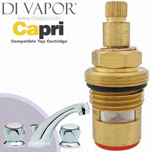 Tre Mercati Capri 3 Hole basin Hot Tap Cartridge