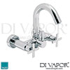 VADO Tonic Exposed Bath Shower Mixer Spares