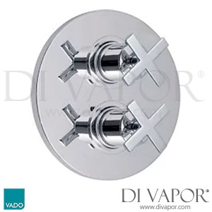 VADO Tonic 2 Outlet 2 Handle Shower Valve Diverter Spare Parts