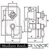 Hudson Reed Topaz Concealed Valve Dimensions