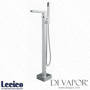 Lecico TPVICSQ04 Victoria Square Floor Standing Bath Shower Mixer Spare Parts