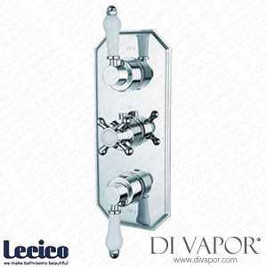 Lecico TPWOB03 Woburn Concealed Triple Shower Valve Spare Parts