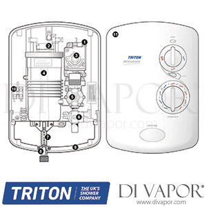 Triton Alicante Electric Shower Spare Parts - TR DV 101