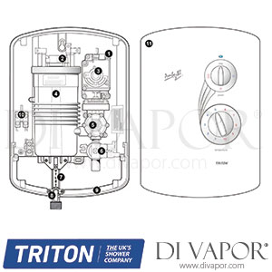 Triton Amber III Electric Shower Spare Parts - TR DV 103