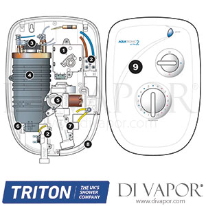 Triton Aquatronic 2 Ultra Electric Shower Spare Parts - TR DV 108