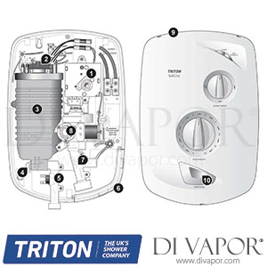 Triton Excite Electric Shower Spare Parts - TR DV 144