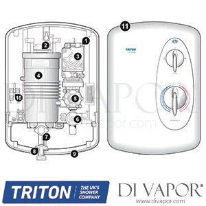 Triton Forte Electric Shower Spare Parts - TR DV 146