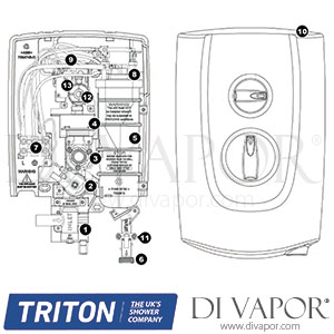 Triton T5 Electric Shower Spare Parts - TR DV 192