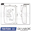 Triton TR-DV-275 Electric Diagram Spare