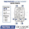 Triton TR-DV-276 Electric Diagram Spare Parts