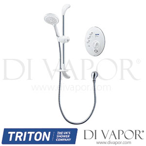 Triton T300si Wired Electric Shower White/Chrome Spare Parts - TR DV 281