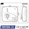 Triton TR-DV-285 Diagram Spare Parts