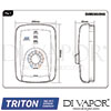 Triton TR-DV-436 Diagram Spare Parts