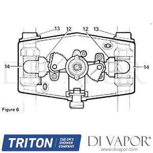 Triton T650 Power Shower Shower Spare Parts - TR DV 567