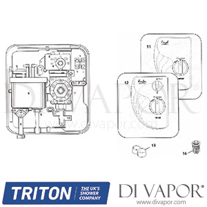 Triton Amber / Coral Electric Shower Spare Parts - TR DV 583